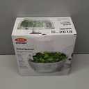 OXO Good Grips Salad Spinner | Lettuce Spinner | Fruit Washer | Fruit Washing Bowl with Strainer | Vegetable Cleaner | Salad Cleaner | Lettuce Washer | 6.22 Quart Capacity (White)