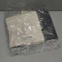 ZeeMart 2 Packs Cotton Boho Throw Pillow Covers 20x20 Inch Contrast/Charcoal, Soft Farmhouse Decorative Couch Pillow Cases Dark Grey Cushion Covers for Sofa Bed Living Room Home Decor