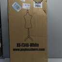 FDW | Female Mannequin Torso | Beige | with 7" Height Adjustment, 60-67 Inches