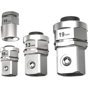 LABEAR - socket wrench adapters, Ratcheting Wrench to Square Drive Adapter Set