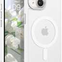 BENTOBEN Magnetic for iPhone 13 Case & iPhone 14 Case [Compatible with Magsafe] Translucent Matte Phone Case iPhone 13/14 6.1 inch Slim Thin Shockproof Women Men Protective Cover, Pure White