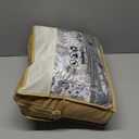 100% Cotton Quilt Sets Queen Grey Paisley Bedding Sets 3 Pcs Reversible Coverlet Bedspread Paisley Floral Bedspread for All Season, Lightweight, Ultra Soft