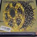 LJLNION 1000LED Christmas Lights, Extra Long 328FT Xmas Green Wire Fairy String Lights Plug in Outdoor, Remote Control & 8 Lighting Modes, Waterproof for Wedding Party Bedroom Decorations, Warm White