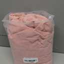 HZDHCLH Wingback Chair Slipcovers 2 Piece,Stretch Spandex Wing Chair,Washable Armchair Protector Cover for Living Room and Bedroom (Pink)