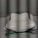 Osteo Sustained Cervical Health Neck Pillow, Contour Zoned Design Ergonomic Pillow for Pain Relief, No-Temperature Affected Memory Foam Pillows, Cooling Pillow Support Side, Back, Stomach Sleeper (Dark Gray)