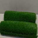 XLX TURF 3 Pack Artificial Grass Mats for Golf Party Decorations - 12" x 12" Fake Grass Square Table Placemats for Baseball Hawaiian Birthday, Artificial Turf Tiles for DIY Crafts