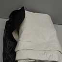 Backseat Cover for Dogs, Waterproof and Non-Slip Pet Bench Seat Covers, Car Seat Protector for Back Seat, Universal Size Rear Car Seat Cover Fits Cars, Trucks and SUVs, L-Beige&Black