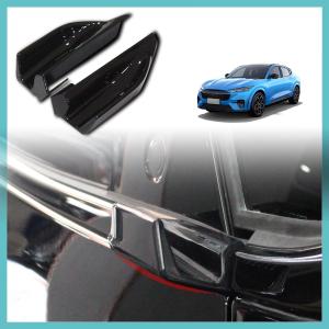 BestEvMod AOSKonology Compatible with Mach E Exterior Door Handle Rear Left & Right Pair NO Drilling for Mustang Mach-E Accessories 2026 2025 2024 2023 2022 2021
