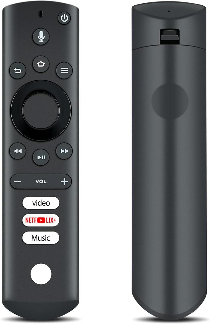 Voice TV Remote Control for Element/Westinghouse TV 2017 Series, Replacement Remote Control Compatible with 43GSR4100KN EL4KAMZ4317 EL4KAMZ5017 EL4KAMZ5517 EL4KAMZ6517 WA43UFT1001