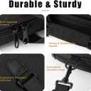 LWANO Compound Bow Case Soft Light-Weight Bow Bag with Arrow Pocket and Backpack Straps