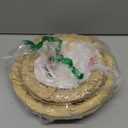 4 Pack Black Cooktop Drip Pans, Compatible with GE Hotpoint Stove. Include 2 Pcs 6'' Range Replacement Drip Pans and 2 Pcs 8 '' Burner Drip Pans for Electric Stove Top