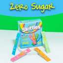 SINGLES TO GO! Skittles Singles To Go Tropical Flavors Variety Pack, Powdered Drink Mix, Strawberry Starfruit, Mango Tangelo, Kiwi Lime, Pineapple Passionfruit, 1 Box (30 Single Servings) (EXP 06/01/26)