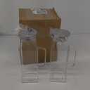 Netany 2 Pack 2 Liters/68 oz Square Glass Pitcher with Lid and Handle for Fridge, Iced Tea and Coffee Carafe Beverage Serveware, Heat Resistant Borosilicate Water Jug for Hot/Cold Drinks and Milk