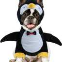 HOTUMN Dog Penguin Halloween Costume - Cute and Funny Pet Costume Soft Dog Cosplay Outfits Halloween Christmas Party Dog Clothes for Small Medium Pets(Medium)
