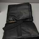 2-Pack, XL-Large Insulated Grocery Shopping Bags, Black, Reusable Bag,Thermal Zipper,Collapsible,Tote,Cooler,Food Transport hot and Cold,Camping, delivery Groceries Freezer