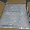 Clear Storage Bin with Lid 3 Pack Stackable & Sturdy Plastic Multifunctional Folding Storage Bins for Bedroom, Living Room, Study,Room, 23 QT Folding Box with Magnetic Door (White)