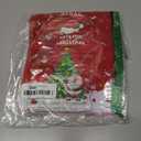 Santa Hat Christmas Hat for Adults Kids/Baby, Red Knitted Beanie Hats with Pompom, Unisex Xmas Holiday Hats with Gift Bag