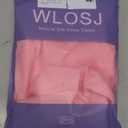 100% Silk Pillow Cases 2 Pack Standard Size Mulberry Silk Pillowcase for Hair and Skin Set of 2 Highest Grade 6A Silk Soft Breathable Cooling with Hidden Zipper, Pink