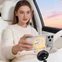 SYNCWIRE for MagSafe Car Mount - 360 Rotation Magnetic Phone Holder for Car Dashboard, Strong Magnet Car Phone Holder Mount Compatible iPhone 17 Pro Max Air 16 15 14 13 - Car Accessories for Women Men