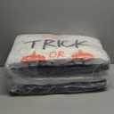 Chunful 4 Pack Halloween Decoration Patio Chair Cushions Outdoor Indoor Tufted Backrest Cushion Furniture Seat Pad Horror Atmosphere Decor for Swivel Rocker Patio Set(47.2 x 19.6 x 4.7 Inches)