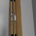 Curtain Rods for Windows 28 to 48 Inches - Aluminium Finials and Brackets - 1 Inch Decorative Window Rods - Adjustable Heavy Duty Curtain Rod - Wall & Ceiling Mounted - Antique Bronze Finish