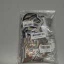 Knuffelen Dog Shirts Vest Cotton Striped T-Shirt, Sleeveless Stretchy Pet Clothes for Small Dogs, 2-Pack Soft Breathable Puppy Tank Top Cat Tee (Small, Blue,Yellow)