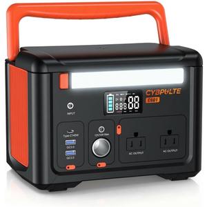 Portable Power Station 600W(1200W Surge) 299Wh 6.8 lbs ,140W USB-C