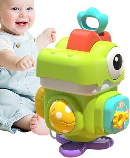 Sensory Toy,Colorful Clock Toy | Portable Preschool Educational Activity, Child Travel Games for Boys, Girls