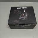 JDZ Night Vision Goggles, 4K Night Vision Binoculars for Adults, 4" HD Screen, 2600FT Long Range, 10X Zoom, 5000mAh Battery, 32GB Card, 7 Levels Infrared Night Vision for Hunting Camping Outdoor (Black)