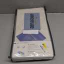 100% Blackout Shield Linen Blackout Curtains for Bedroom 96 Inches Long, Back Tab/Rod Pocket Living Room Drapes, Thermal Insulated Blackout Curtains 2 Panels Set, 50" W x 96" L,Cream