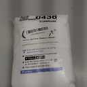 Chyhomenyc 2 Panels White Curtains 24 Inch Length Tier Curtain, Faux Linen Textured Small Cafe Curtains, Light Filtering Short Camper Curtain for RV Window Bathroom, 30x24 Inch, 2PCS