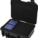Toploaders card case Trading Card Storage Case | Stores 350+ Toploaders, Fits 3"x4" Sports Cards & ONE-Touch Magnetic Holders