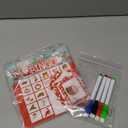 Soulchen 52 Pcs Christmas Bingo Christmas Dry Erase Bingo Cards 24 Players Holiday Festival Xmas Party Favors for Adults Large Group Family Activities Birthday Party Supplies