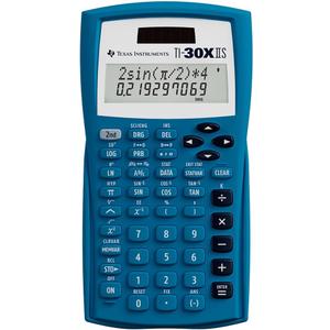 Texas Instruments TI-30XIIS Scientific Calculator, Blue