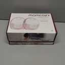 Momcozy Breast Pump Hands Free Mobile Style | M6, Wearable Breastfeeding Pump Ideal Rhythm for More Milk, DoubleFit Flange More Fit & Discreet with 3 Modes & 9 Levels, 24mm - 2 Pack Cozy Red