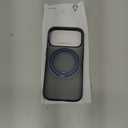 TORRAS for iPhone 17 Pro Case 360 Magnetic Stand O3 Fitness Series, [Fit for MagSafe] [360 Rotating Kickstand] 4X Mil-Grade Shockproof, Camera Control Button, Slim, Translucent Deep Blue