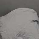 Cozy Bliss Cooling Comforter Queen Size, Cooling Blankets for Hot Sleepers and Night Sweats, Gray Summer Comforter for Queen Size Bed, Breathable Soft Lightweight Silk Smooth, White 