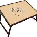 G TALECO GEAR Jigsaw Puzzle Table with Drawers, Legs and Cover, Black Puzzle Board for Adults 1500 Pieces, Puzzles Accessories, 34.3 "x 26.5"