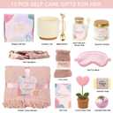 Mothers Day Care Package for Women Mom Sister Grandma, Get Well Soon Spa Gift Baskets for Woman, Get Well Gifts for Women After Surgery, Womens Relaxation Self Care Thinking of You Gifts
