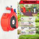 Rozlchar 635GPH 2 in 1 Water Transfer Pump Compatible For Milwaukee 18V Battery,120W Portable Oil Pump Extractor w/16Ft Cord for Pool,Water Beds,Garden Shower, Puddle,Diesel Boat Truck(No Battery)