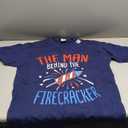 Expecting a Little Firecracker New Mom 4th Of July Pregnancy T-Shirt (X-Small)