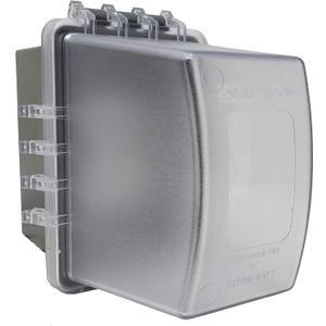 Sealproof 1-Gang Weatherproof In Use Outdoor Outlet Extra Deep Cover | Lockable, UL Extra Duty Compliant, 18 Configurations, Polycarbonate