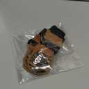 DOK TigerToes Premium Non-Slip Dog Socks for Hardwood Floors - Extra-Thick Grip That Works Even When Twisted - Prevents Licking, Slipping, and Great for Dog Paw Protection (Cool Caramel, Medium)