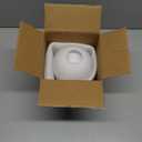 Seealle Touch Table Lamp for Nightstand - Small Bedside Lamp for Bedroom Living Room Night Stands, Desk Lamp with White Glass Shade for Small Spaces, 3 Way Dimmable, LED Bulbs, Gifts (Non-USB)