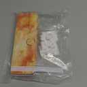 Bitray Empty Watercolor Palette Medium Metal Pigment Palette with 26 Empty Half Pans and Folded Palettes for Drawing Gouache Oil Painting and DIY Painting Yellow