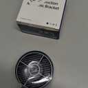 Vacuum Magnetic Phone Holder for Car,2800gf Strong Magnetic Phone Mount,360 Adjustable & Reinforced Suction Cup for Dashboard/Mirror, Car Phone Holder Compatible with iPhone Android Matte Black