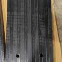 Pyle Car Vehicle Curbside Driveway Ramp - 4ft Heavy Duty Rubber Threshold Bridge Tracks Curb Ramps, 2 Pieces Set (for Car, Truck, Scooter, Bike, Motorcycle, Wheelchair Mobility), Black