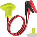 Jumper Cables Adapter Compatible with Ryobi 18V Battery, 8AWG 2FT Portable Battery Jump Starter Automotive Booster Cables Power for Car Jump Starting Using Tool