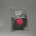 REECHO 20" 1-pack 3/4 Full Head Curly Wave Clips in on Synthetic Hair Extensions HE008 Hair pieces for Women 5 Clips 4.5 Oz Per Piece - Chocolate Brown with Highlights