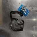 Umbra Twilight Double Curtain Rod Set  Wrap Around Design Ideal for Blackout or Room Darkening Panels, 66 to 144 Inches, Black